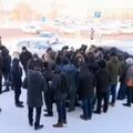 В Астане 400 рабочих «Абу-Даби Плаза» заявили о том, что их незаконно уволили