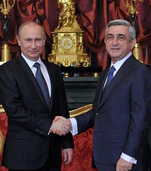 Саргсян и Путин 