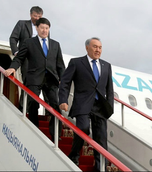 Президент РК прибыл в Минск