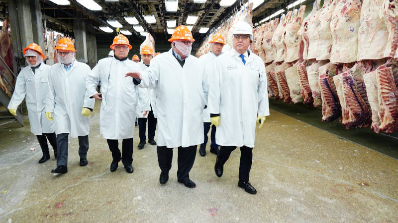 Американские инвесторы откроют в Казахстане мясоперерабатывающее предприятие