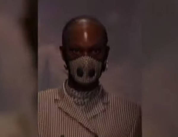 Мода на вирус: Защитные маски превращаются в дизайнерские украшения